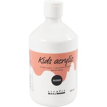Peinture Acrylique Brillante, blanc, 500 ml/ 1 flacon