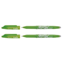 Lot de 2 Stylos Roller Encre Gel Effaçable FriXion Ball 0,7 Citron Vert
