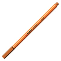 Lot de 10 stylos-feutres pointe fine 0,4 mm - STABILO - Point 88 - Ocre foncé