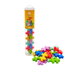 Jeu de construction PLUS PLUS - Tube BIG Tropical - 15 Pcs - PP3431