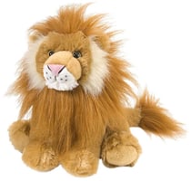 Peluche lion 30 cm - cuddlekins - wild republic - 10938