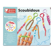 Kit Scoubidou Porte-clés et Accessoires