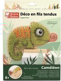 Deco en fils tendus Cameleon - Graine Creative - Beige