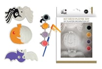 DIY Kit Halloween - Déco plâtre - à suspendre - lot de 3