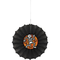 Eventail Déco Squelette (30 cm)