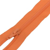 Fermeture sport séparable maille spirale - orange
