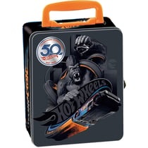 Mallette de collection Hot Wheels en métal pour 50 voitures