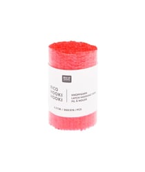 Fil à nouer 6,5 cm - Rico Hooki Hooki - Rico Design Rose Fluo