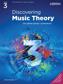 Méthode ABRSM - Discovering Music Theory Grade 3 - 68 pages
