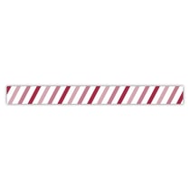 Washi Tape Grosses barres en biais, 15mm, Rouleau 15m