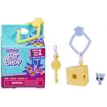 Littlest petshop collection surprise serie 2 : souris n° 2-b34 + habitat + accessoire - hasbro - e2875