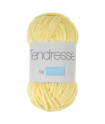 Fil Chenille Tendresse 100GR de Trimits : Douceur et Confort pour Toutes Vos Créations 102 Jaune