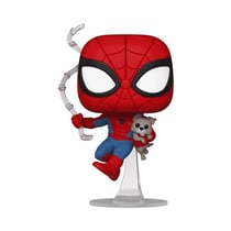 Spider-Man - Figurine POP & Buddy! Spidey w/Sandwich (Dog) 9 cm