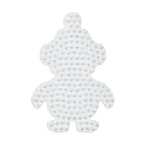 Plaque hama petit pingouin pour perles à repasser midi - loisirs créatifs - 325