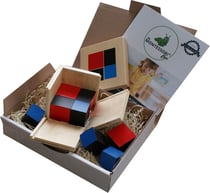 Cube du binôme Montessori