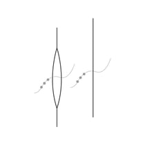 Aiguile spéciale pour enfiler des perles, 5,7 cm, 1 pce