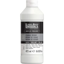 Medium de lissage - Brillant - Liquitex - Peinture acrylique - Bidon de 473 ml