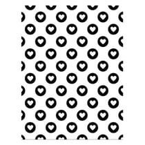 MATRICE D'EMBOSSAGE CŒURS - 10X15 CM