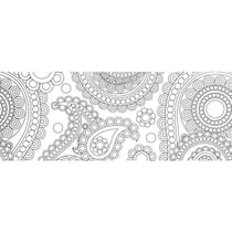 Washi tape XL à colorier - Flower power