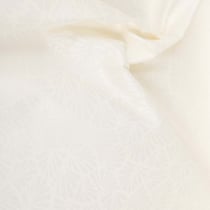 Tissu Jacquard Polycoton enduit Dinard sur fond Blanc - Au mètre