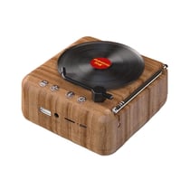 Enceinte Bluetooth Vintage Bois Haut-Parleur HD TWS Autonomie 10h YONIS