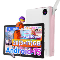 Tablette tactile KOTSREN Android 15 LCD AACFV90254 blanc 10,1 pouces
