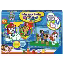 Numero d'art junior pat patrouille - paw patrol - ravensburger - 202867 - kit peinture