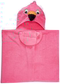 Serviette de bain enfant - Franny le flamant rose
