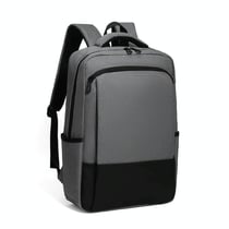 Sac À Dos Ordinateur Multifonctionnel Gris Clair Résistant Et Pratique Gris foncé YONIS