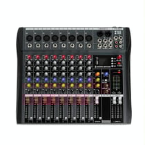 Table De Mixage 8 Canaux Avec Bluetooth USB Et Alimentation 48V YONIS