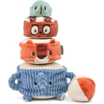 Pyramide O sons en tissu - jungle