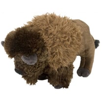 Peluche bison 33 cm - cuddlekins - wild républic - 10922
