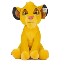 Grande peluche disney le roi lion avec sons : simba 53 cm - licence disney