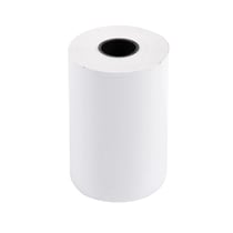 Bobine pour tickets de carte bancaire 57x40mm - 18m - 1 pli thermique 55g/m2 - Blanc - x 50 - Exacompta