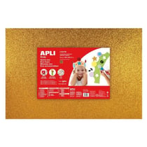 Apli Agipa - Mousse EVA thermoform. 40x60cm Doré pailleté 3 feuil.