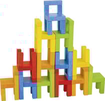 Les chaises, jeu de balancier