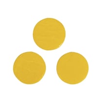 Pastilles de colorant pour cire et gel, 3 pces, 2 cm jaune