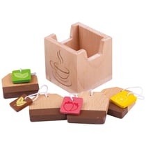 Sachets de thé en bois - Bigjigs Toys
