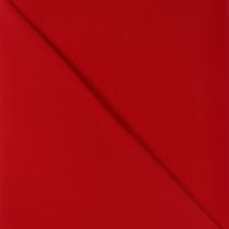 Tissu Voile de coton Rouge