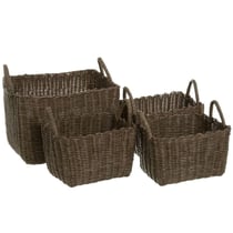 Set 4 panières avec anses