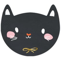 20 Serviettes Chat Kawai