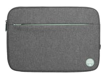 PORT Designs Housse PC pour ordinateur portable design avec poche accessoires ECO YOSEMITE 15.6 pouces grise