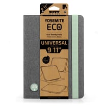 PORT Designs Folio protection universel Eco-responsable tablette YOSEMITE 9/11 pouces gris