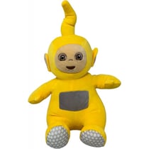 Peluche xl teletubbies jaune - laa-laa 85 cm - grande peluche licence