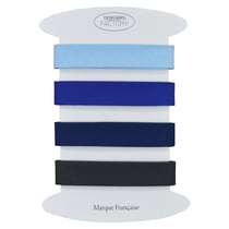 Lot de 4 Biais coton unis - 2 mètres par couleur - designers-factory (Lot B)