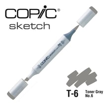 Copic - Marqueur à l'alcool Copic Sketch T6 Toner Gray No.6