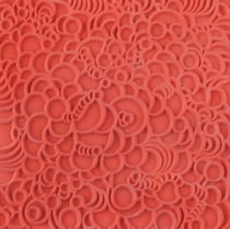 Plaque de texture Cernit 9 cm Bubbles