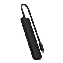 Satechi Hub USB-C Slim Multiport 7-in-1 Ethernet 1Gbit Power Delivery 100W Noir