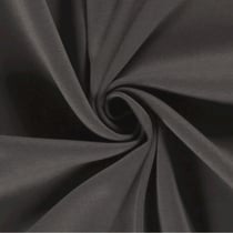 Tissu Molleton Sweat uni Gris acier