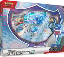 Coffret pokemon superdofin ex 340 pv - 4 boosters - carte a collectionner pokemon